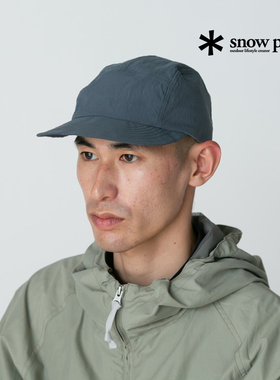 snowpeak雪峰2025新款户外休闲速干鸭舌帽百搭遮阳帽子AC-25SU010