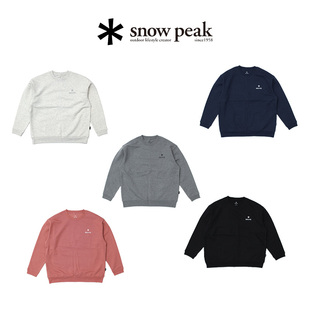 【雪峰季2025秋限定】SnowPeak雪峰休闲长袖卫衣SP-SW-25AU001