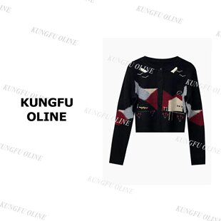 66秋季 KS17 新款 小房子开衫 女 气质显瘦针织衫 小妖