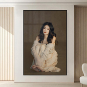 定制照相馆艺术照个人写真照片冲洗做成放大挂墙落地相框形象照礼