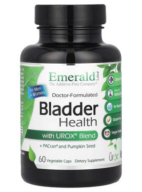 Emerald Laboratories,男女膀胱健康 Urox 混合物，60 粒素食胶囊