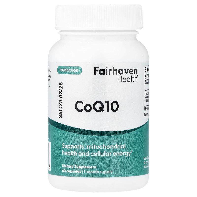 Fairhaven Health/爱希儿辅酶Q10辅酶 Q10(泛醌)随餐营养时光