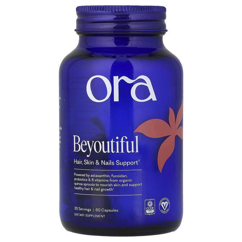 Ora,Beyoutiful,皮肤、头发和指甲支持