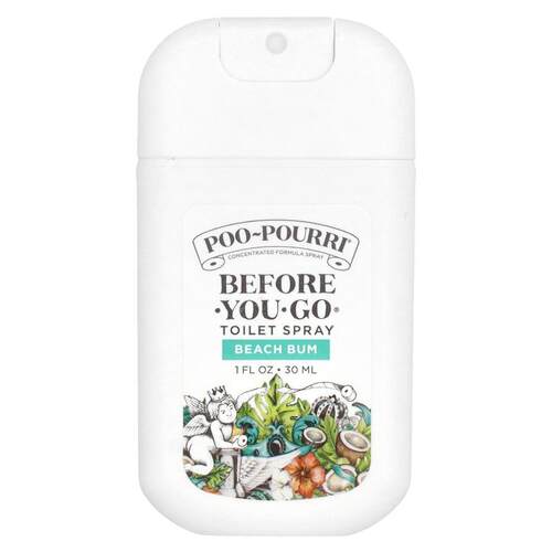 Poo-Pourri,如厕净味喷雾®，海滩狂欢系列，1 液量盎司（30 毫升