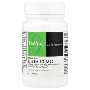 DaVinci Laboratories,微粉化 DHEA，10 微克，90 粒