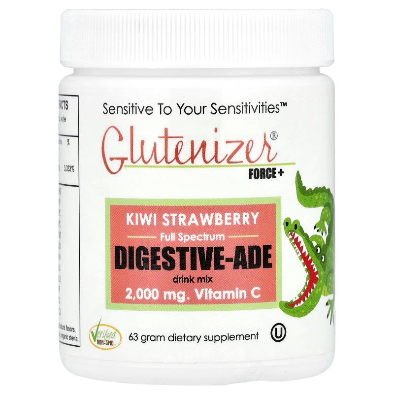 Sufficient C,Glutenizer® Force+，猕猴桃草莓味，63 克