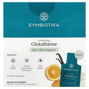 Liposomal Glutathione Vanilla Liquid Citrus Cymbiotika