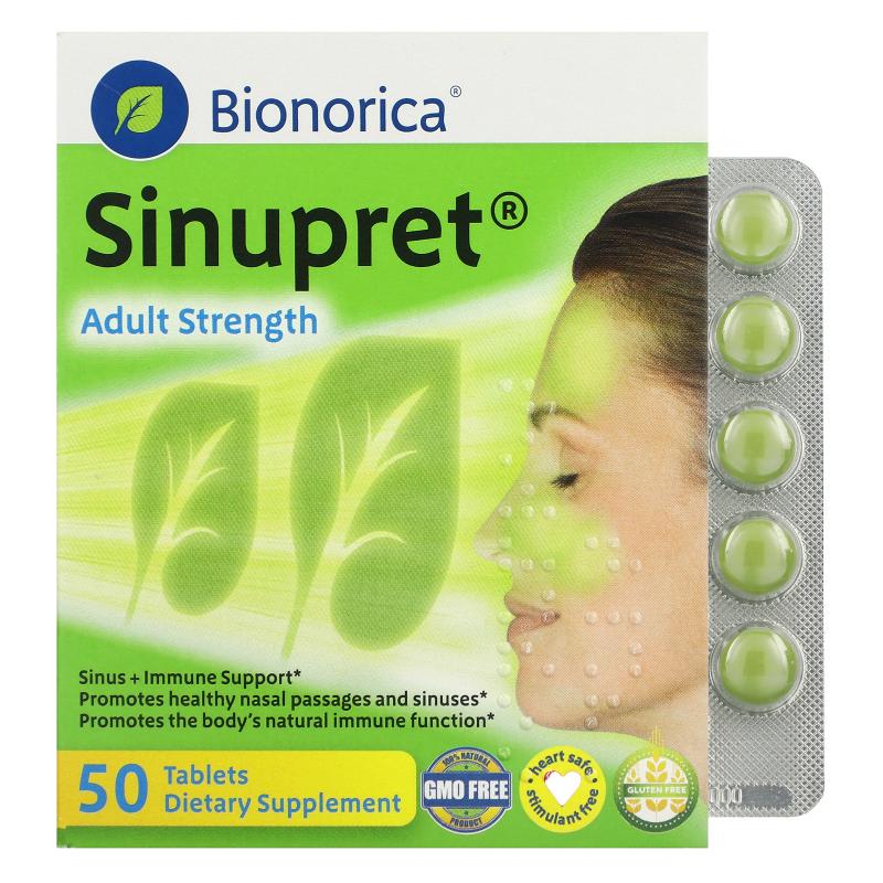 仙璐贝,Sinupret，Adult Strength，50 片