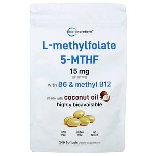 Micro Ingredients,L-Methylfolate, 240 Softgels