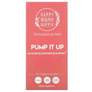 Happy Healthy Hippie,Pump It Up,哺乳期和产后支持,60 粒素食