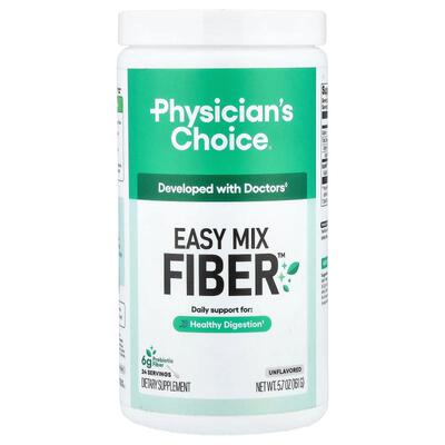 Physician's Choice,Easy Mix Fiber™, Unflavored, 5.7 oz (161