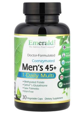 Emerald Laboratories,Coenzymated 男性 45+ 每日 1 粒多维生素3