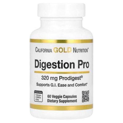 California Gold Nutrition,Digestion Pro 60 粒素食胶囊