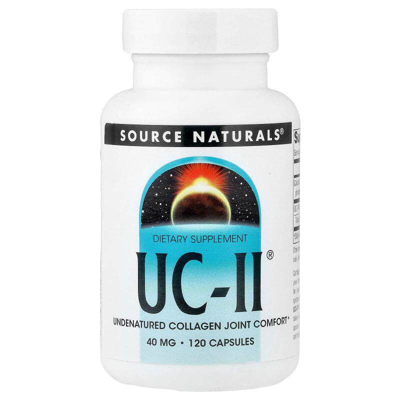 Source Naturals/源美UC-II胶原蛋白补剂晚间闲暇时光温和常相伴