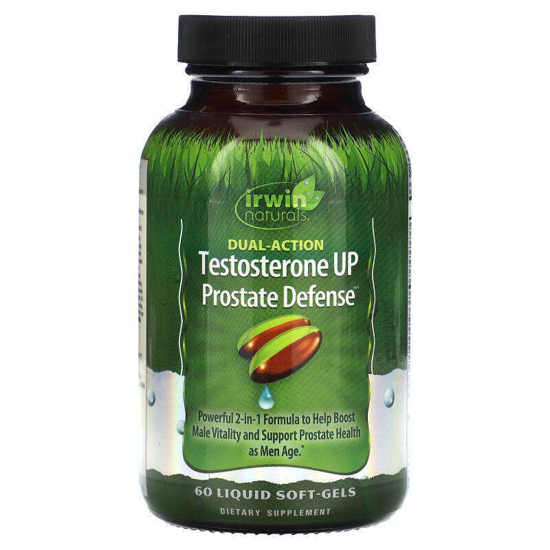 爱乐能,Testosterone UP 护腺防御剂,双效,60 粒液体软胶囊