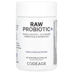 Codeage,未加工益生菌+,1000 亿 CFU,30 粒素食胶囊