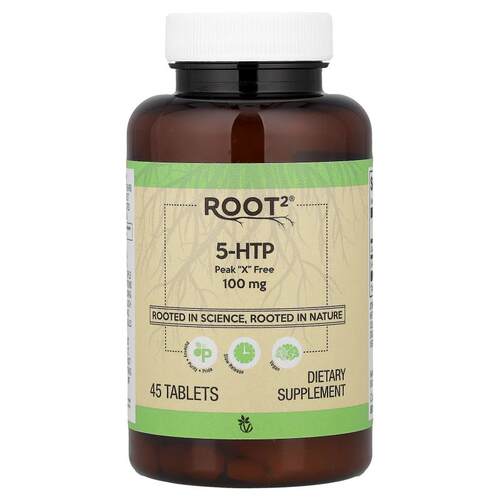 Vitacost Root2系列5-HTP5-羟基色氨酸下午出行自在间隙温和相伴