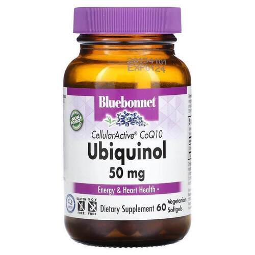 Bluebonnet Nutrition,CellularActive 辅酶 Q10，泛醇凝胶