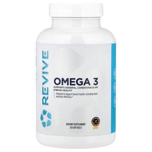 Revive,Omega-3，120 粒软胶囊