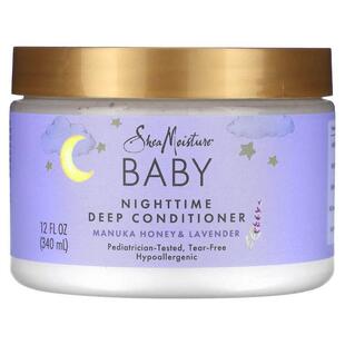 SheaMoisture,婴儿系列，夜间深层护发素，麦卢卡蜂蜜和薰衣花草1