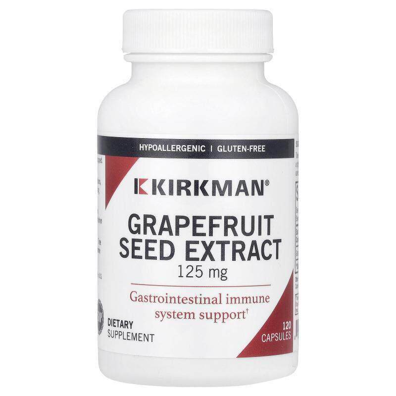 Kirkman Labs,葡萄柚种子提取物，125毫克，120粒胶囊