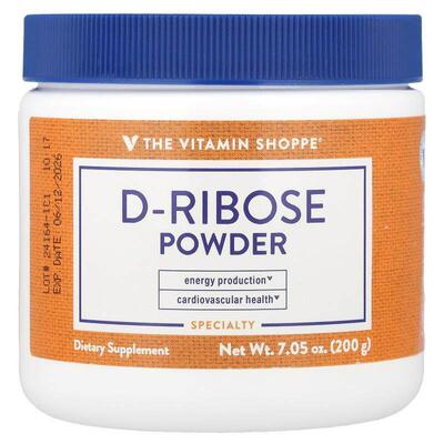 The Vitamin Shoppe,D-核糖粉，7.05 盎司（200 克）