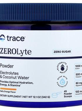 Trace,ZEROLyte 粉，咸橙子味，12.1 盎司（342 克）