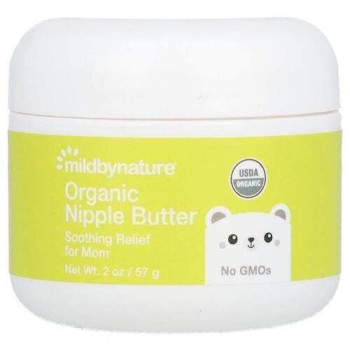 Mild By Nature,有机乳头霜，2 盎司（57 克）