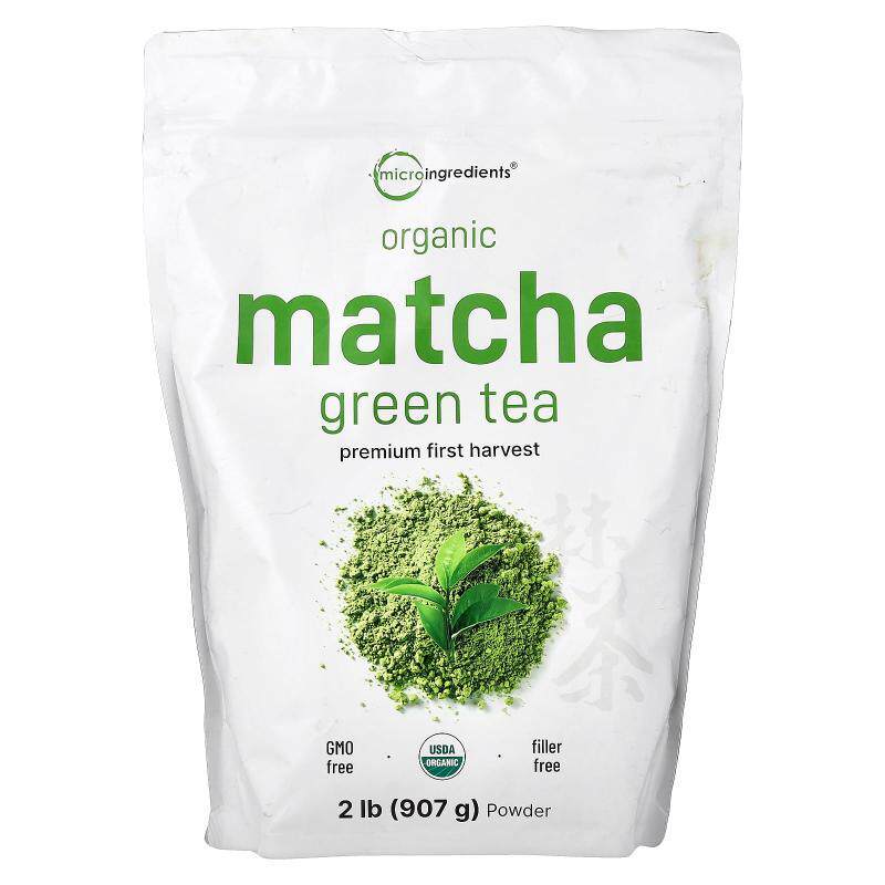 Micro Ingredients,有机抹茶绿茶粉,2 磅(907 克)