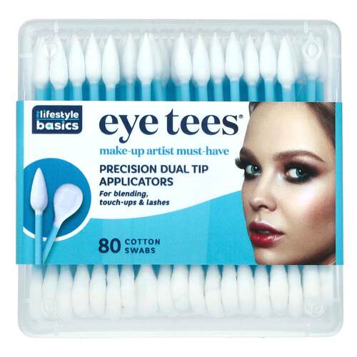 Fran Wilson,Eye Tees，精密化妆品涂抹器，80 支棉签