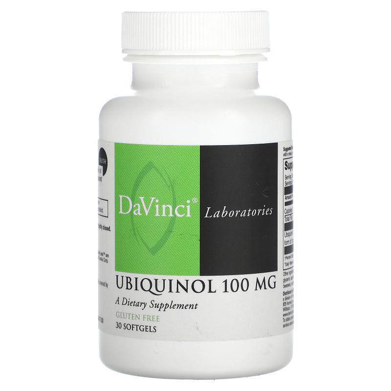 DaVinci Laboratories,泛醇，100 毫克，30 粒软胶囊