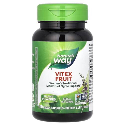 然萃维,vitex fruit VEGAN胶囊，400 毫克，100 粒