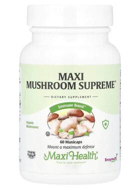 Maxi Health,Maxi Mushroom Supreme™，60 粒 Maxicap 胶囊