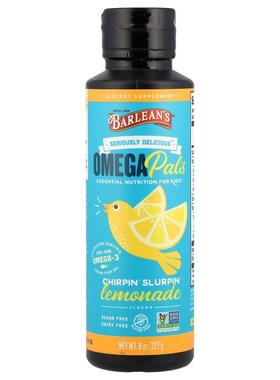 巴宁,非常美味的 Omega Pals、Chirpin'Slurpin 柠檬水味