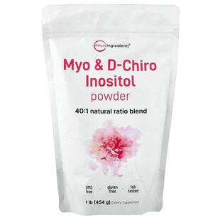 Micro Ingredients,Myo & D-Chiro Inositol Powder, 1 lb (4