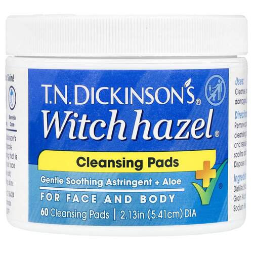 Dickinson Brands,T.N.Dickinson's® Witch Hazel® 清洁垫