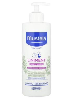 Mustela,婴儿专用换片洁肤乳，13.52 液量盎司（400 毫升）