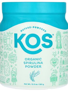 KOS,有机螺旋藻粉，13.5 盎司（381.5 克）
