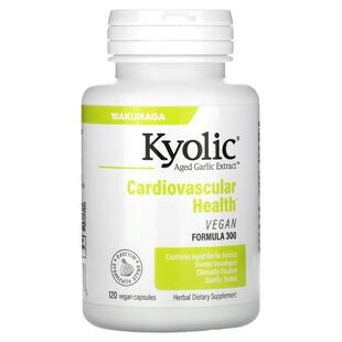 Kyolic,陈蒜提取物,心血管健康,全素配方 300,600 毫克,120