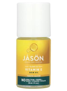 Jason Natural,维生素 E，护肤油，32000 国际单位，1 液量盎司（