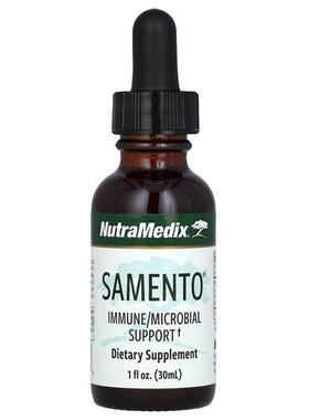 NutraMedix,Samento，机体抵抗/微生物帮助，1 液量盎司（30 毫升