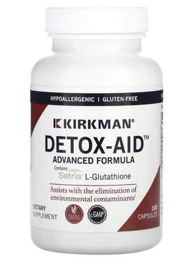 Kirkman Labs,清体支持高级配方，100 粒胶囊