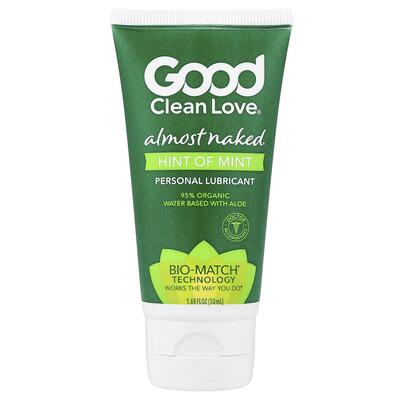 优雅爱,Almost Naked®, Personal Lubricant, Hint of Mint, 1.69