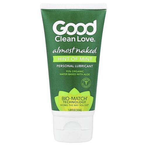 优雅爱,Almost Naked®, Personal Lubricant, Hint of Mint, 1.69