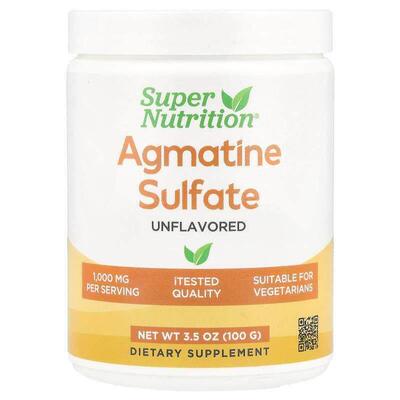 Super Nutrition,硫酸胍基丁胺，原味，3.5 盎司（100 克）