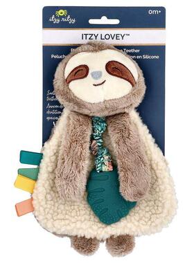 itzy ritzy,Itzy Lovey™，Plush Lovey，含硅酮牙胶，0 个月以上1