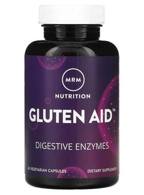 MRM Nutrition,营养，麸质帮助，60 粒素食胶囊