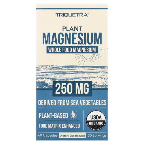 Triquetra Health,植物镁，60 粒胶囊