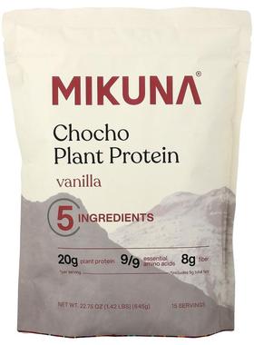 MIKUNA,Chocho Plant Protein Powder, Vanilla, 1.42 lbs (645 g