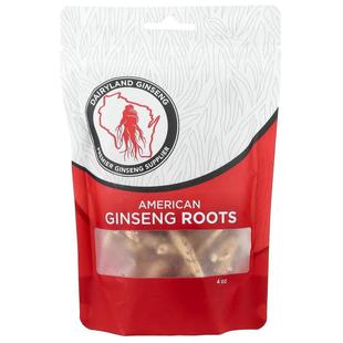 Dairyland Ginseng,American Ginseng Roots, 4 oz